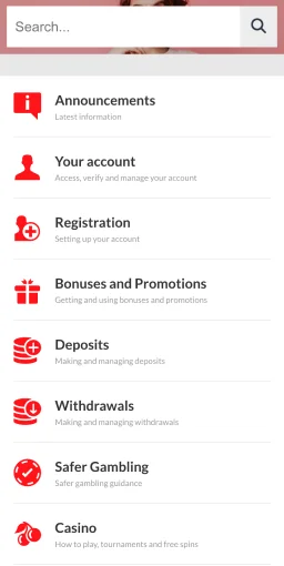 32red Casino UK Support